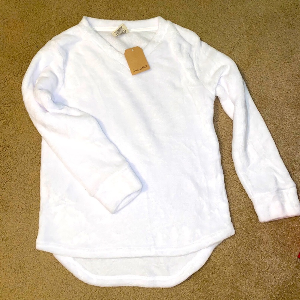 White pajama top